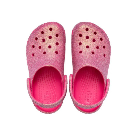 Crocs Toddler Classic Iridescent Glitte Clog